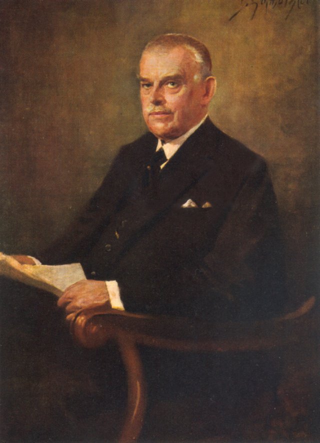 Wilhelm Kißkalt, Chair of the Board of Management from 1922 to 1937.