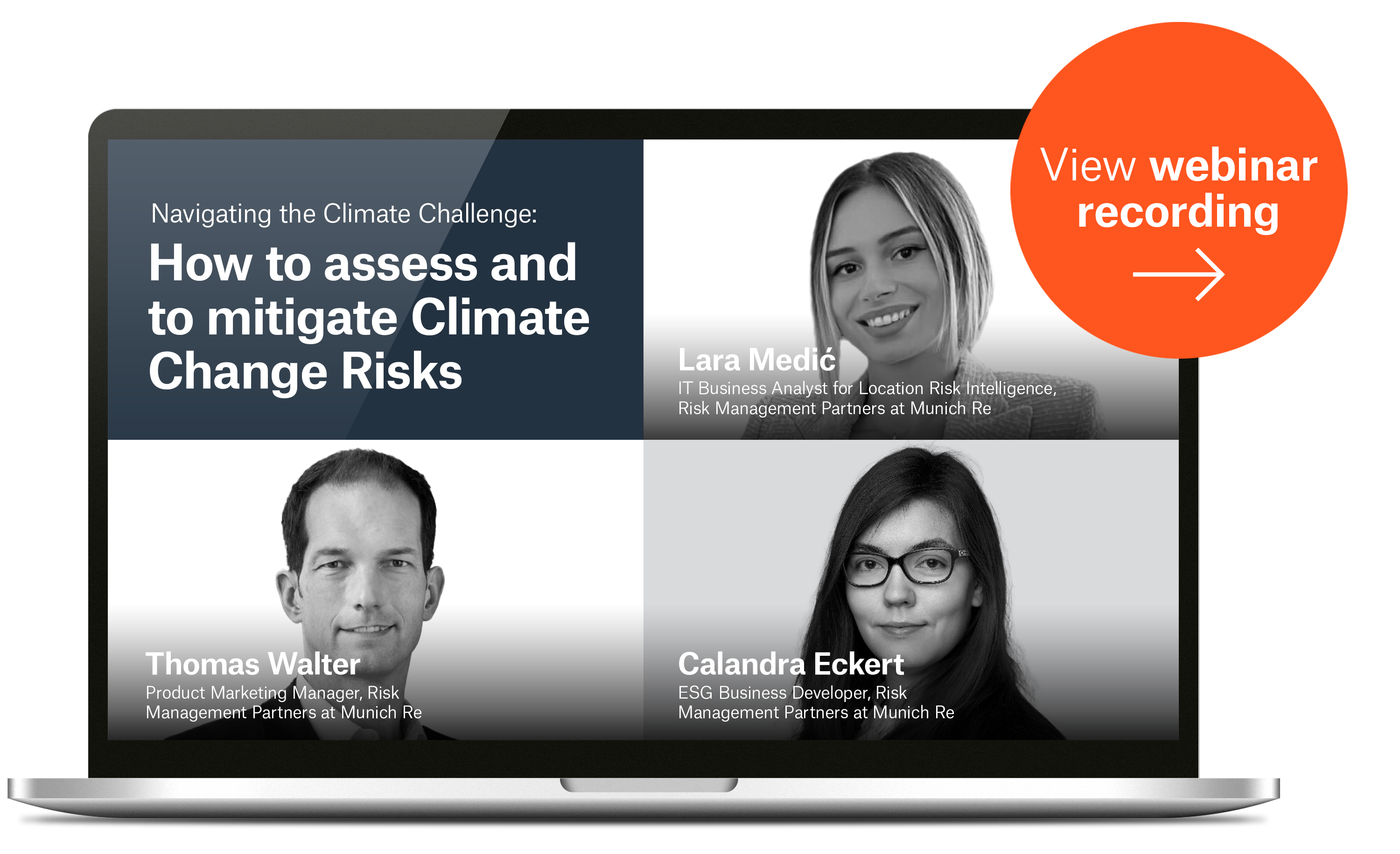 Webinar: Navigating the Climate Challenge: How to assess and to mitigate Climate Change Risks