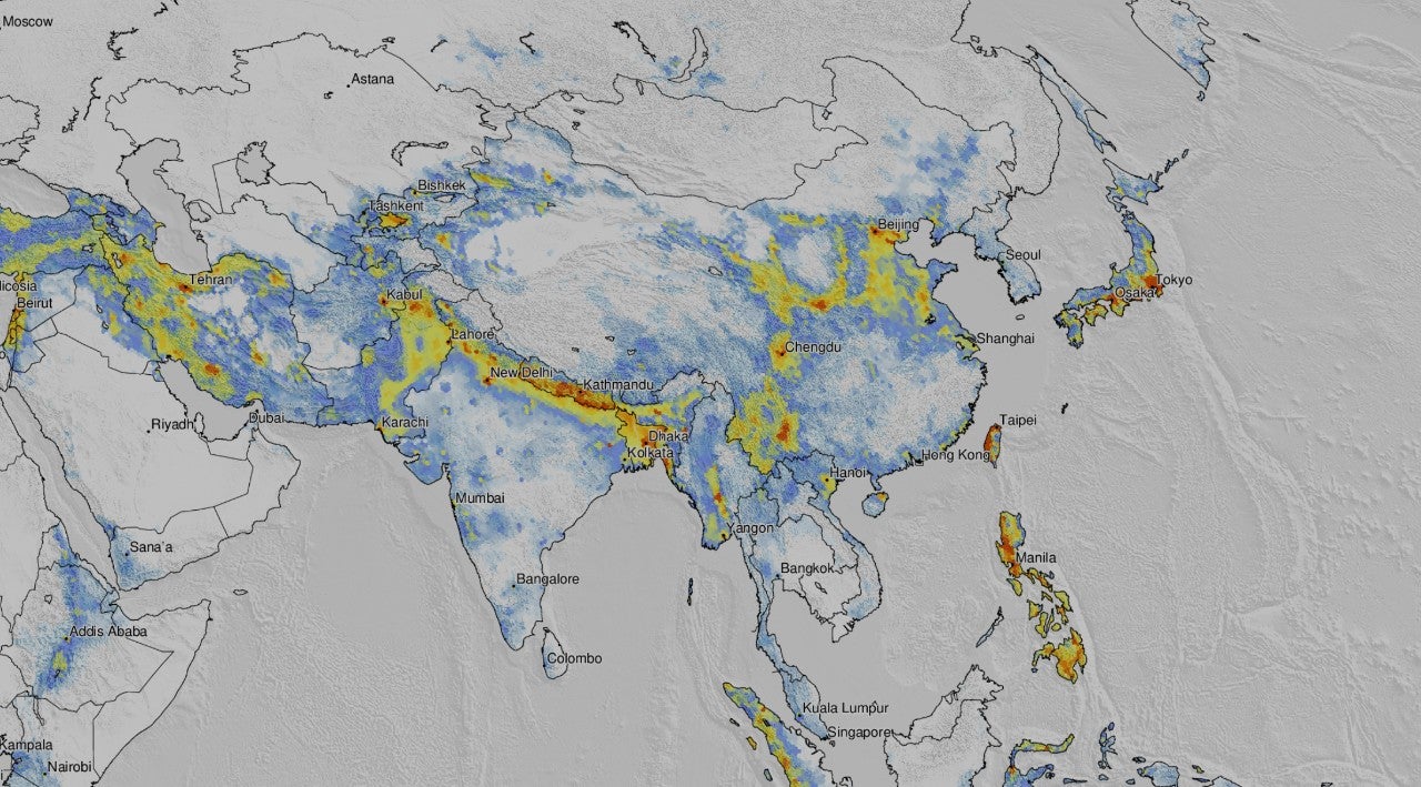 GEM earthquake risk map