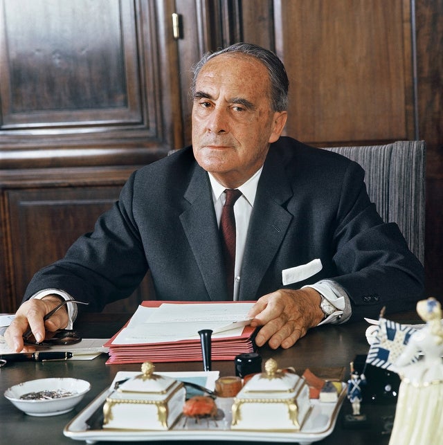 Alois Alzheimer: Vorstandsvorsitzender von 1950 bis 1968, Aufnahme aus den 1960er Jahren