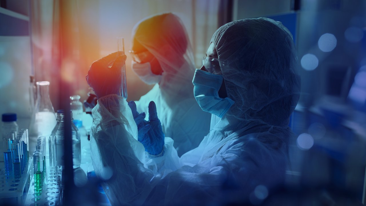 Wearable sensors Person in a lab