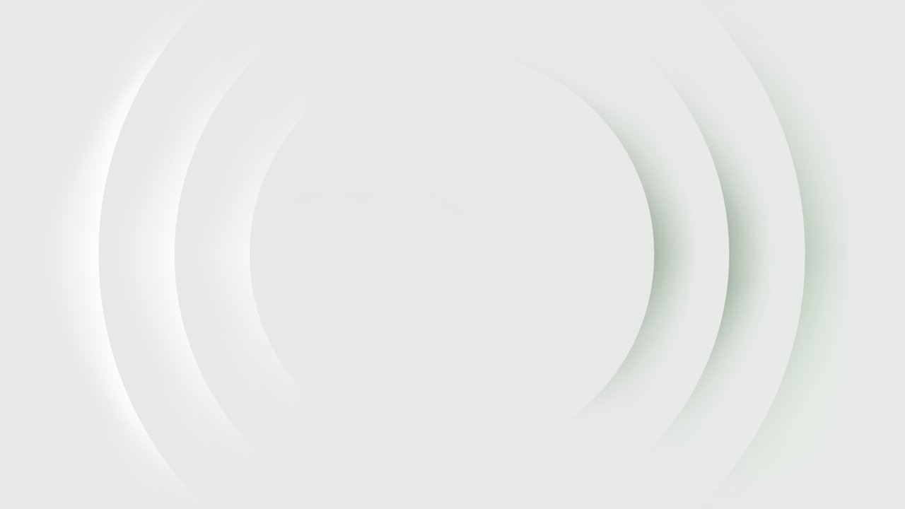 Abstract design with soft, curved lines in varying shades of white and light gray on a light background.