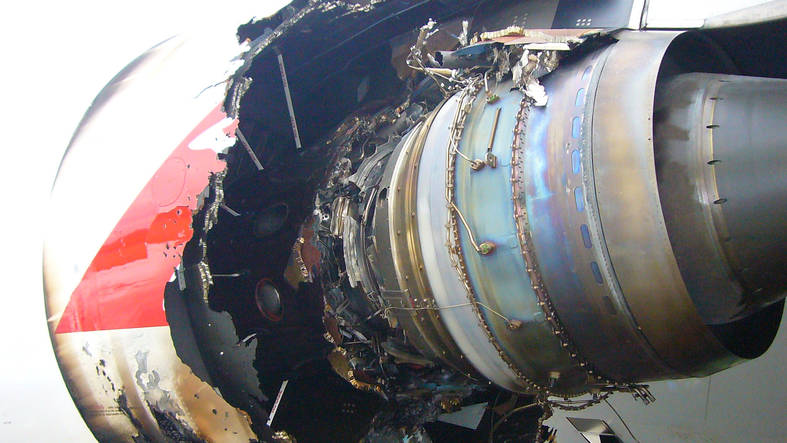 Oil leak believed to be the cause of the fire