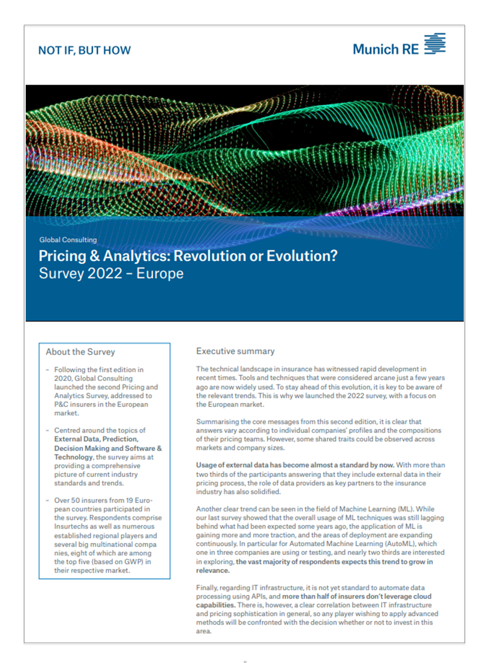 Whitepaper: The next generation of pricing actuaries