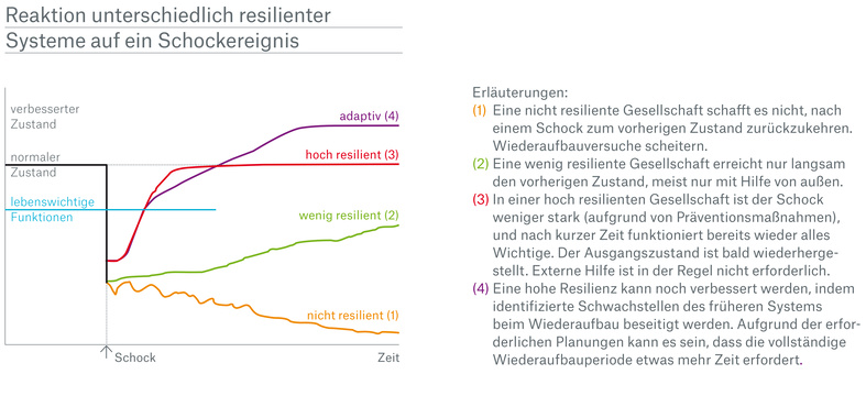 Features of resilient societies