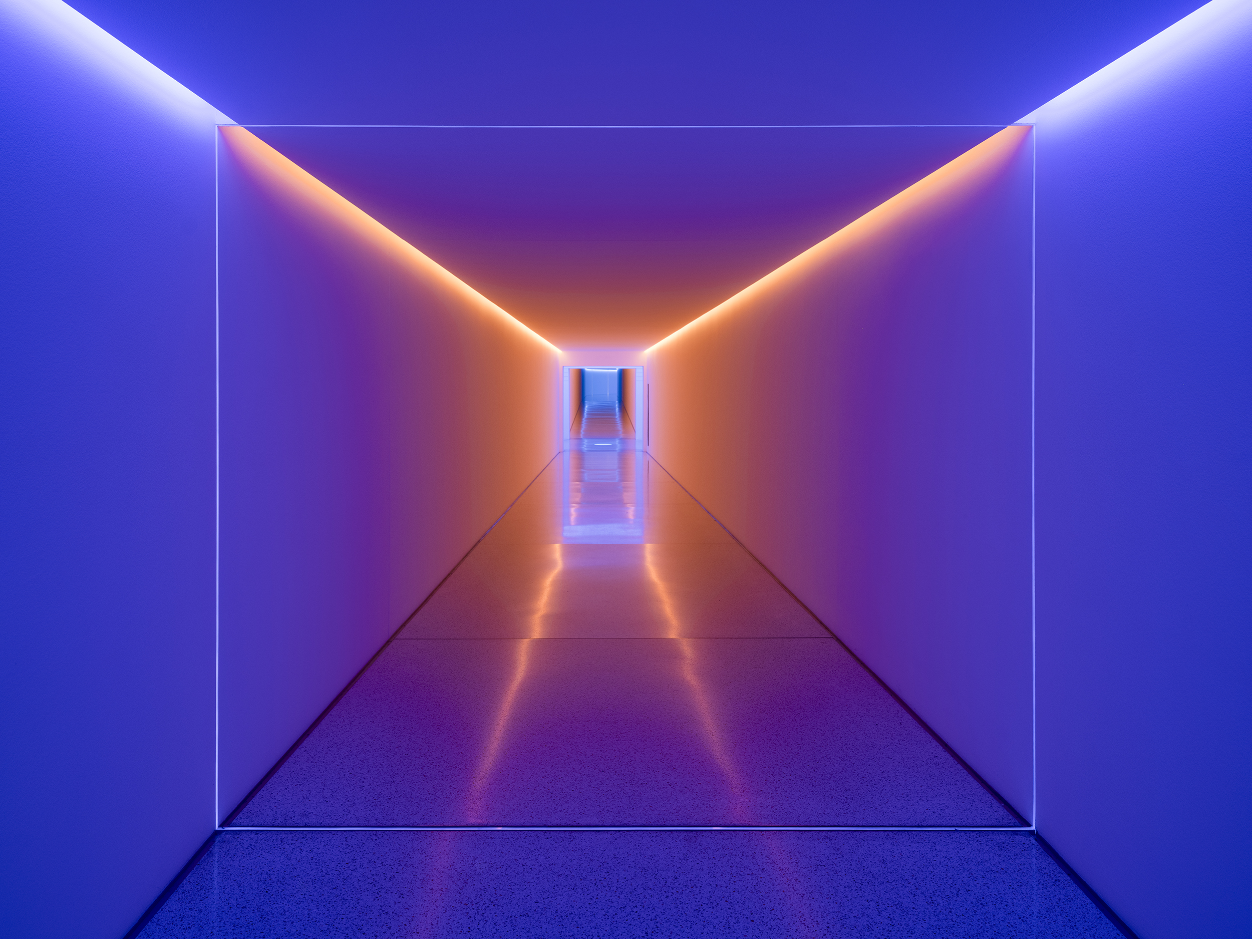 Light Installation "The Inner Way", 1999/2025 by James Turrell