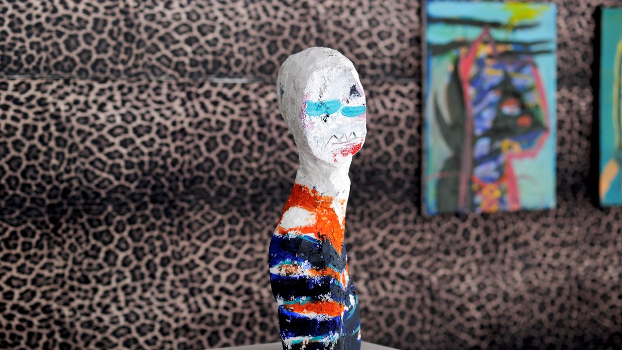 Blick in die Ausstellung STARTUPART I, Boban Andjelkovic