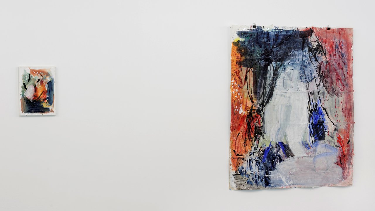 Blick in die Ausstellung STARTUPART I, Hedwig Eberle