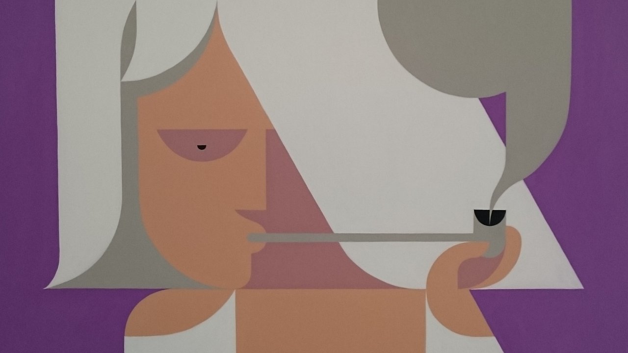 Leonhard Hurzlmeier,  Smoking Nun, 2017 (Detail) 