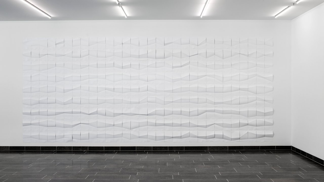 Blick in die Ausstellung IGNACIO URIARTE | ARBEIT AUF PAPIER, 2014