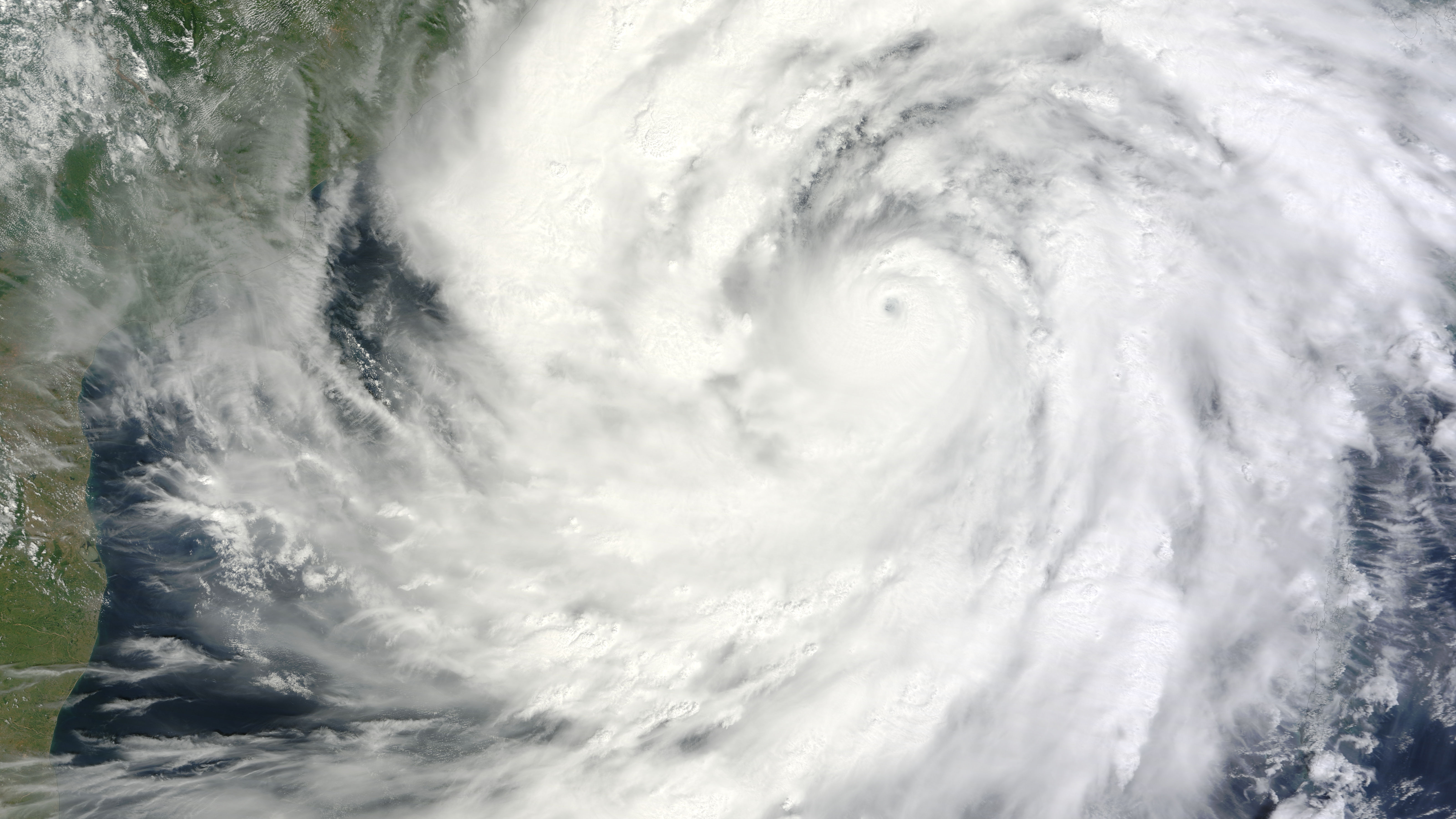 Cyclone Phailin in October 2013© "Cyclone Phailin 11 October 2013" by NASA, MODIS - NASA WorldView