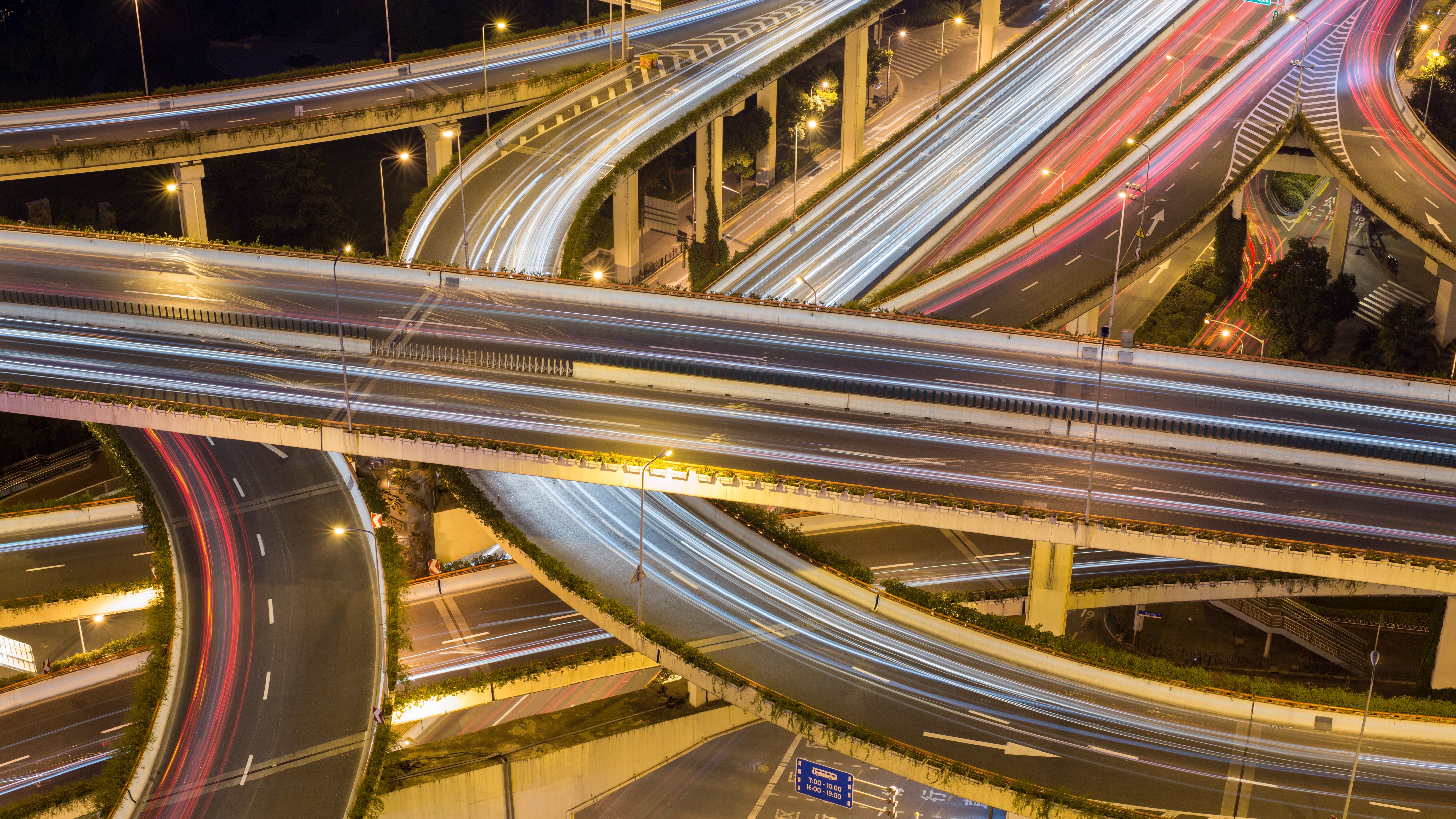 China, Shanghai, Intersection
