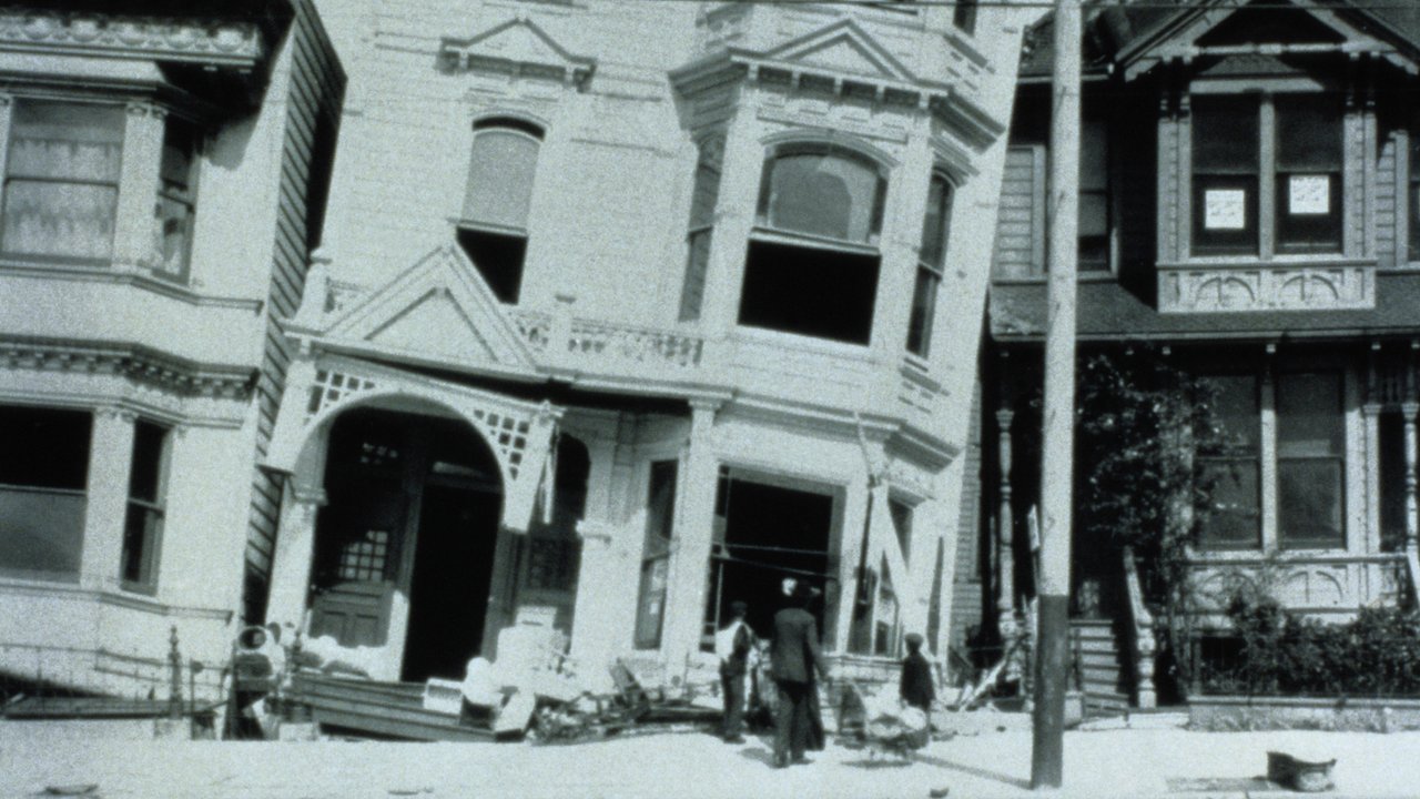 Damaged house in the mission district after the San Francisco earthquake of 1906
