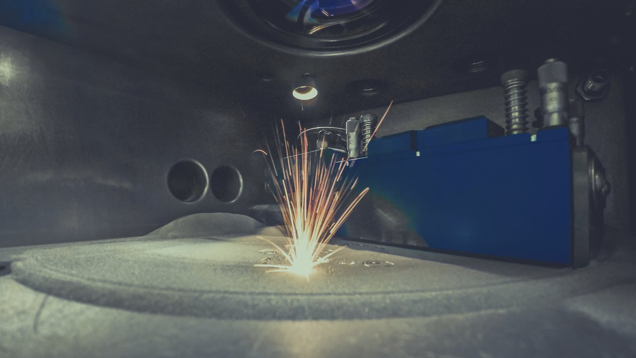 3D printer printing metal laser