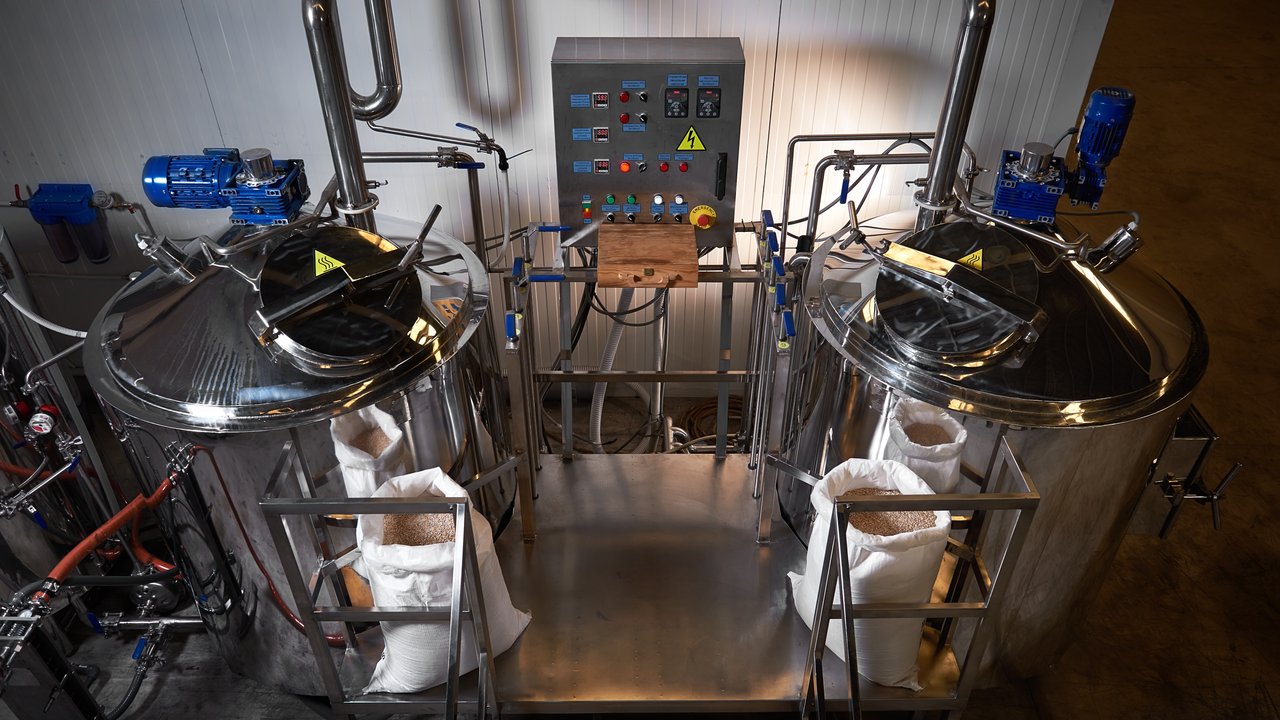 A destroyed wind turbine