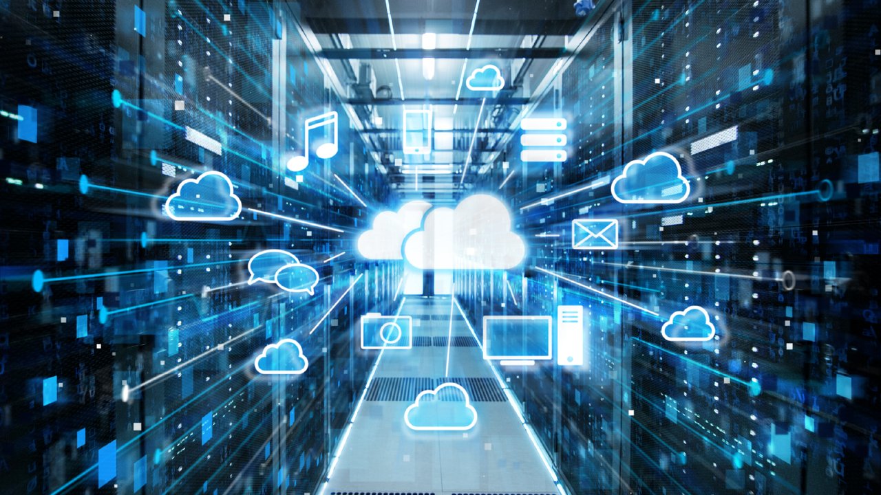 Commercial servers and supercomputers with cloud storage