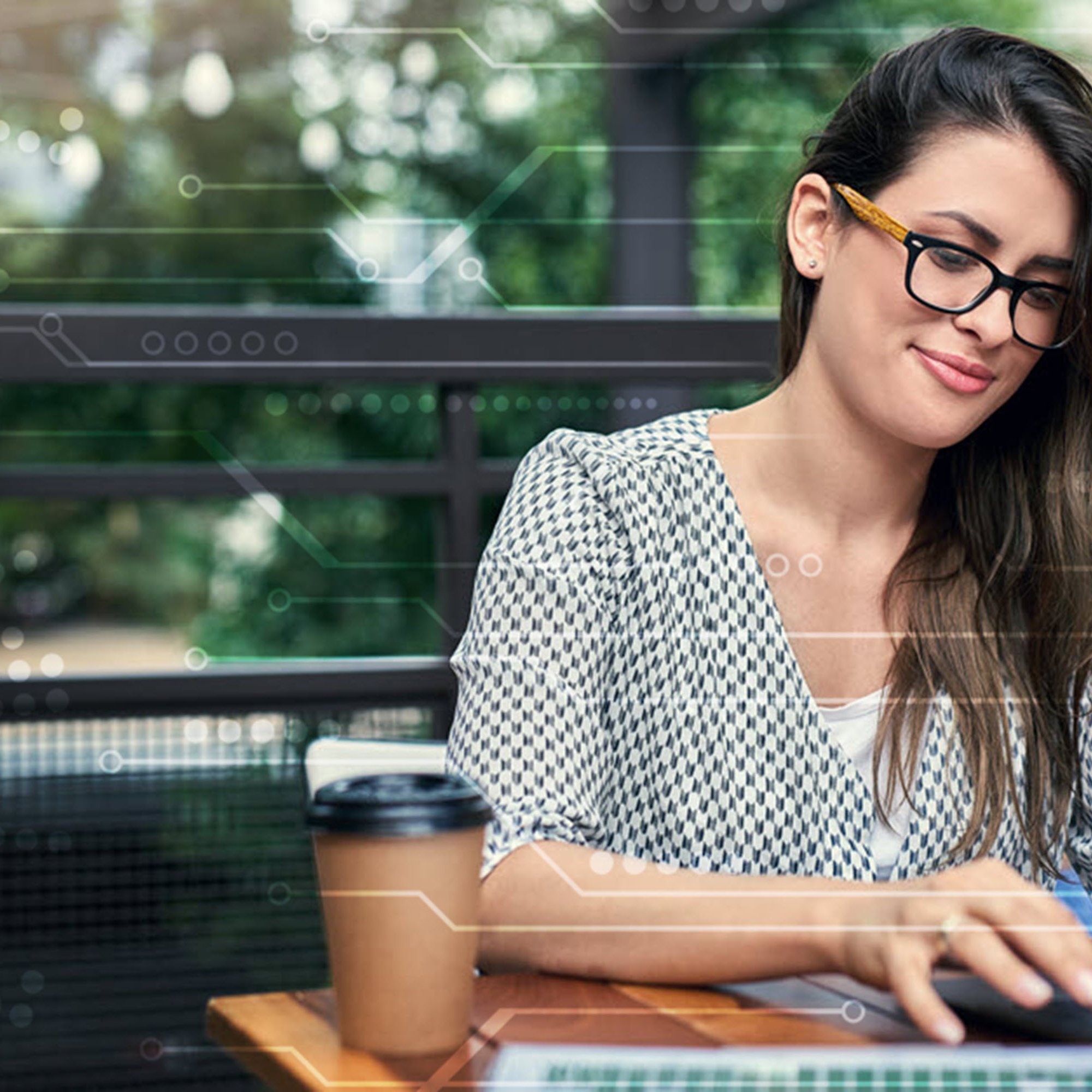 The role of business computer insurance in an evolving digital world Woman working remotely, using a laptop