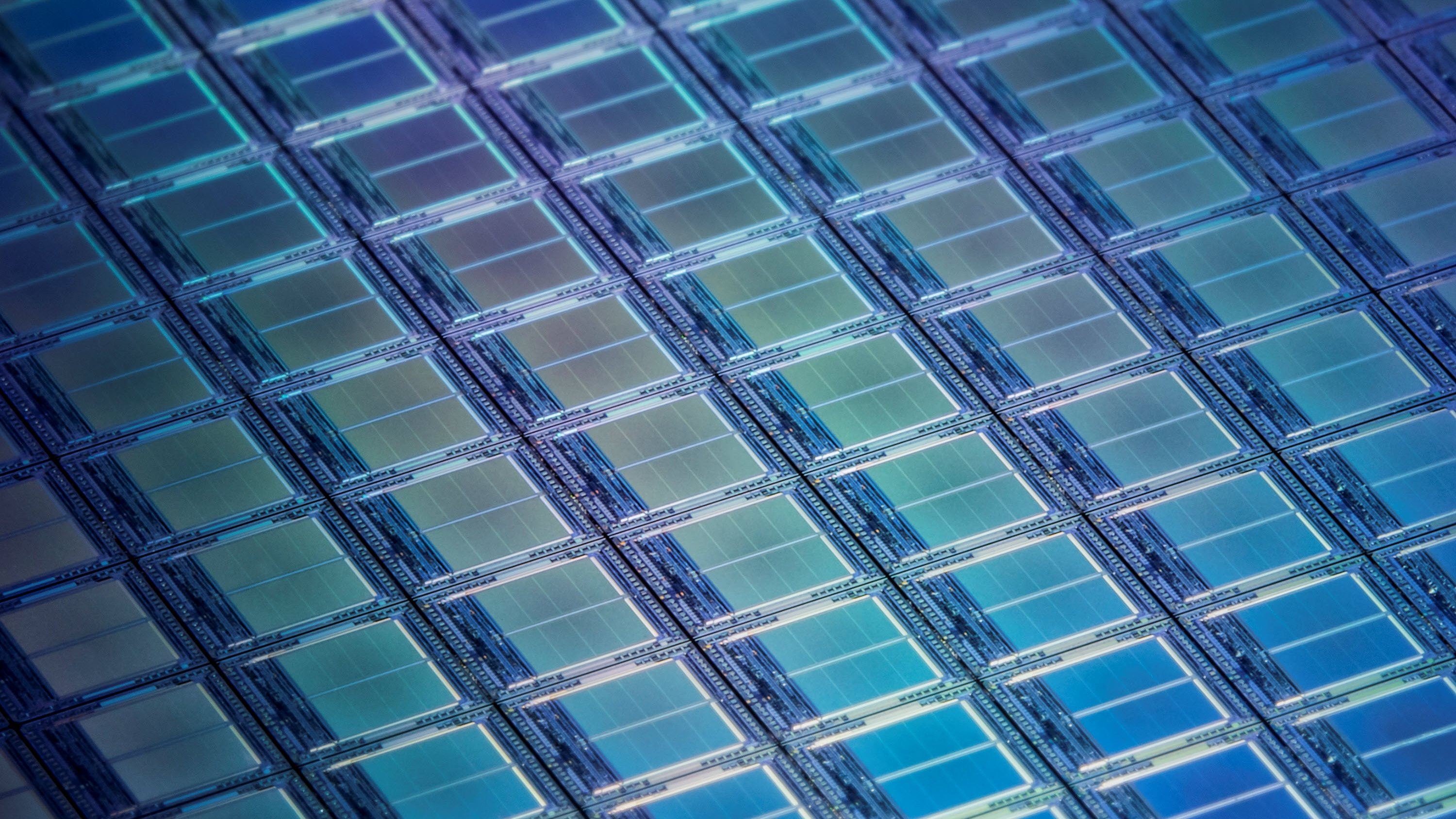 Silicon wafer - SSD chip