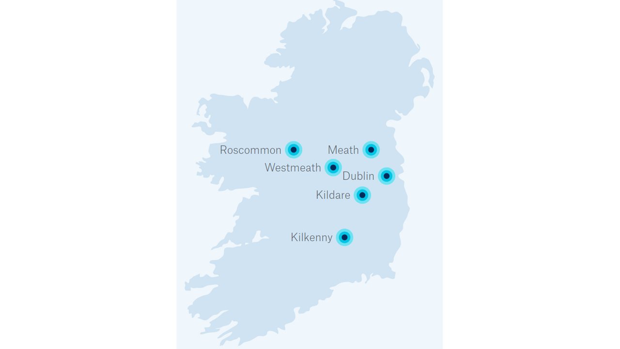 Ireland tool theft hotspots