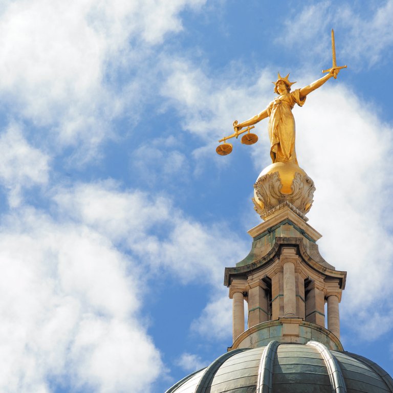 Lady Justice statue
