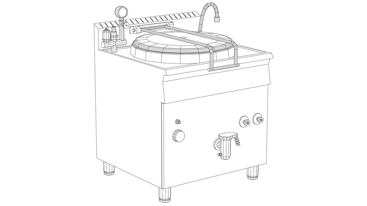 Pressure fryer/deep fat fryer/'Henny Penny'
