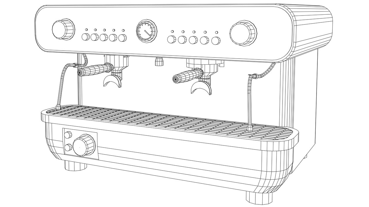 Steam/café hot water boiler