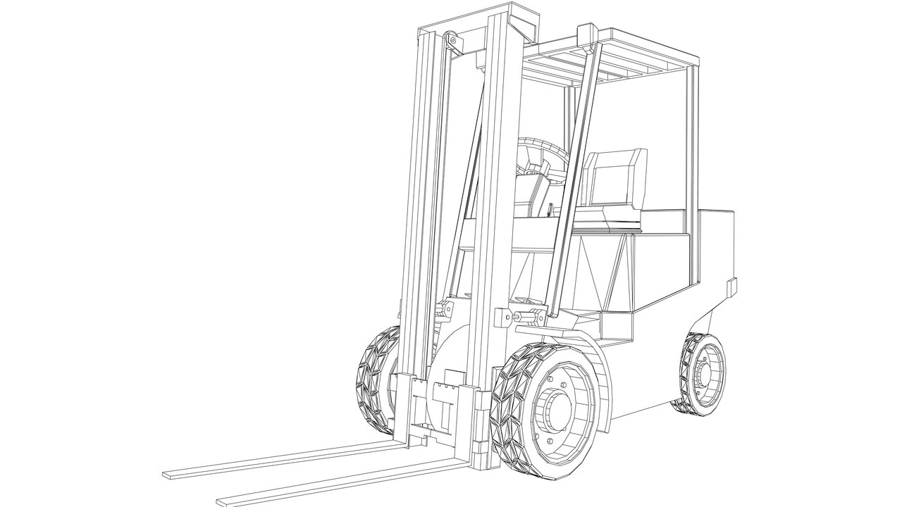 Fork Lift Truck (Counter-balanced)