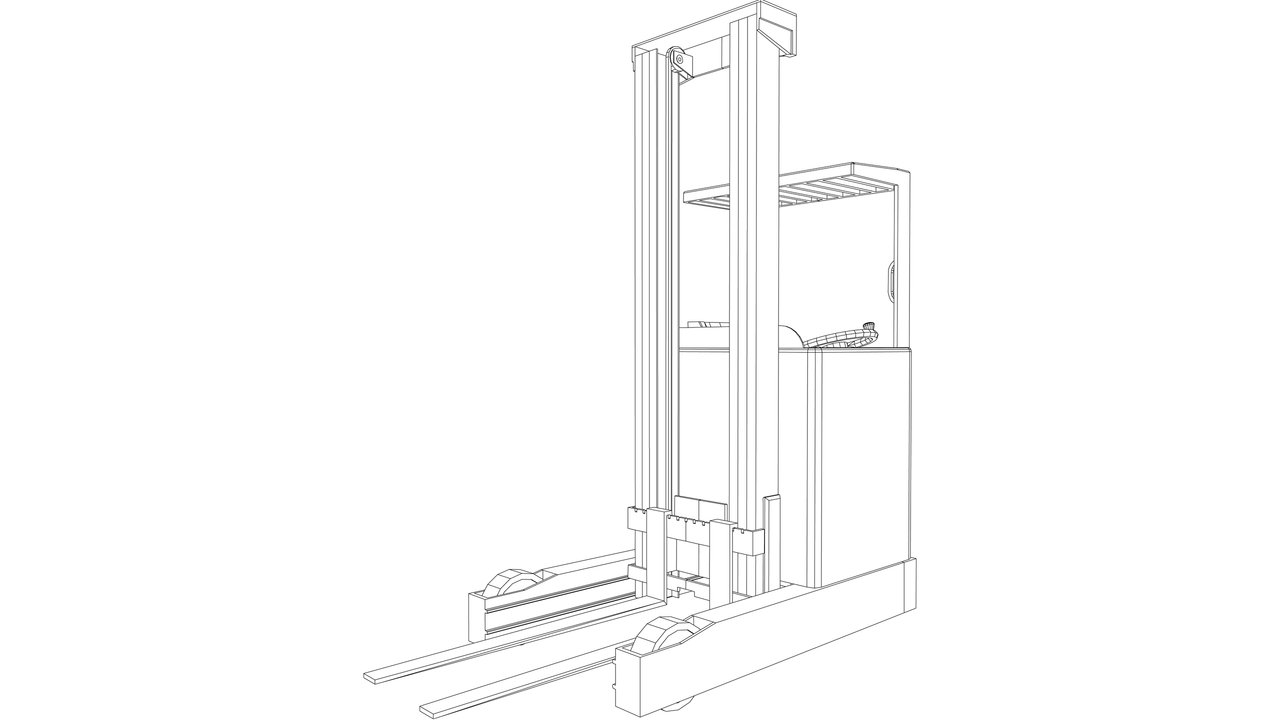 Fork Lift Truck (Reach)