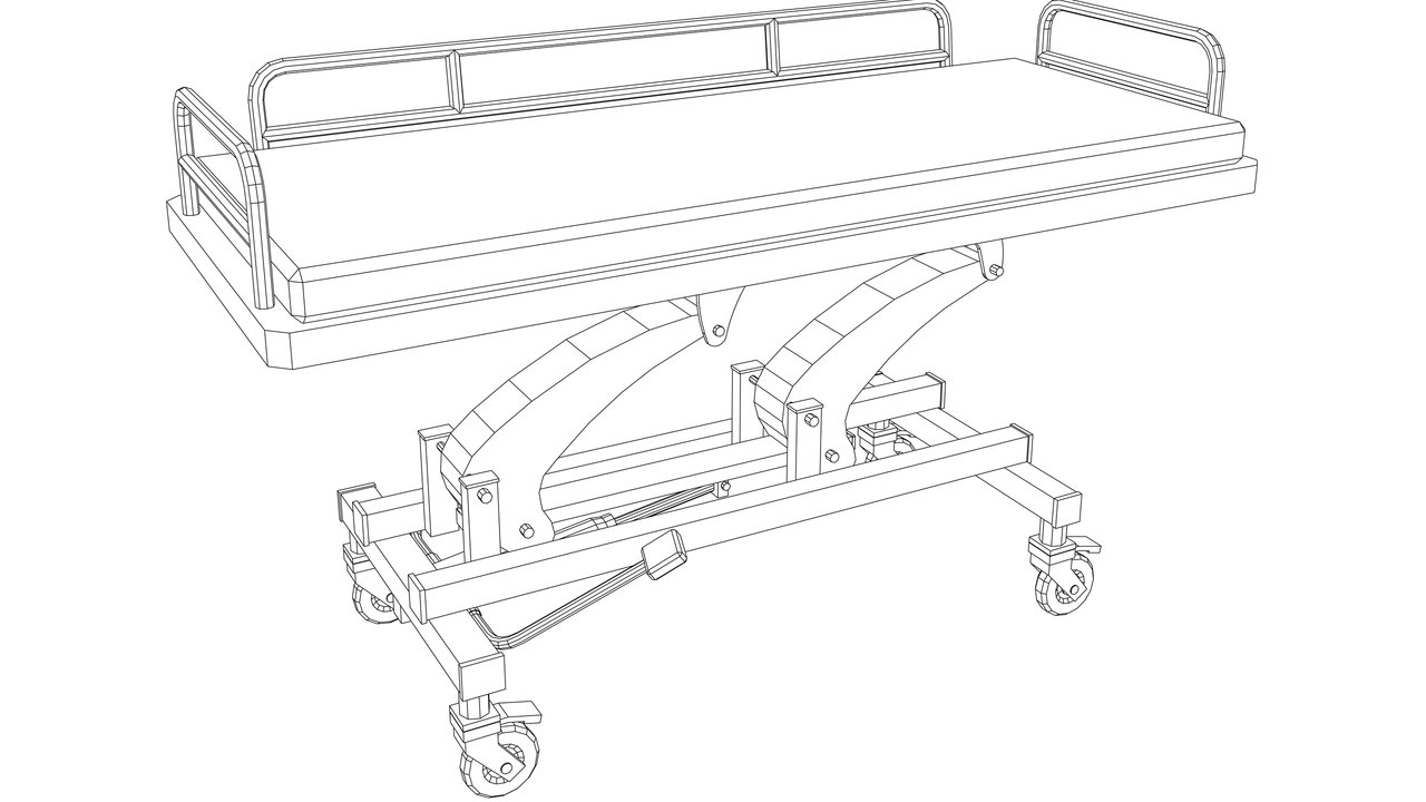 Shower trolley