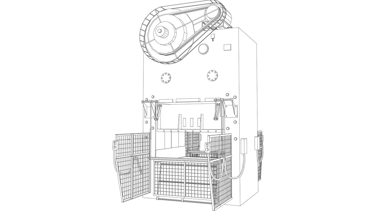 Power Press (Mechanical – Automatic Guard)