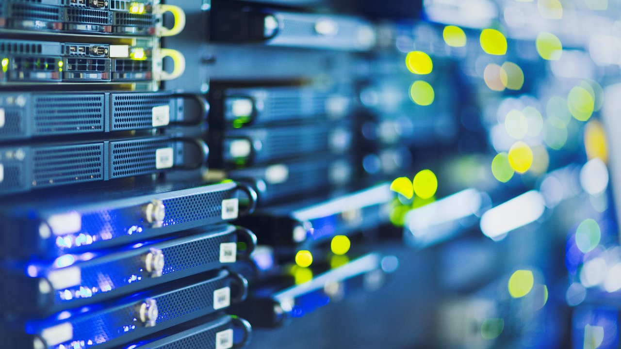 Computer equipment close up