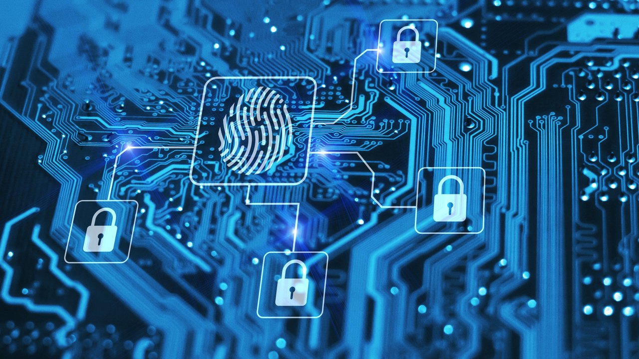 Motherboard with a digital fingerprint