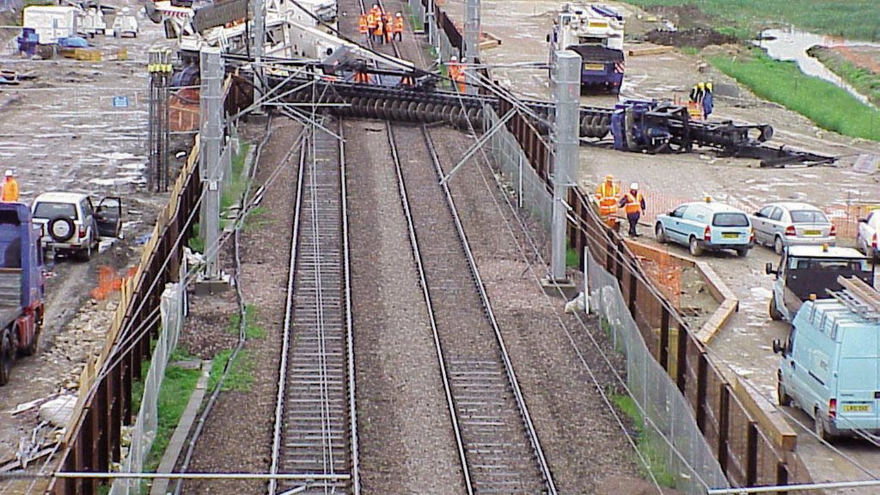 Piling rig collapse event