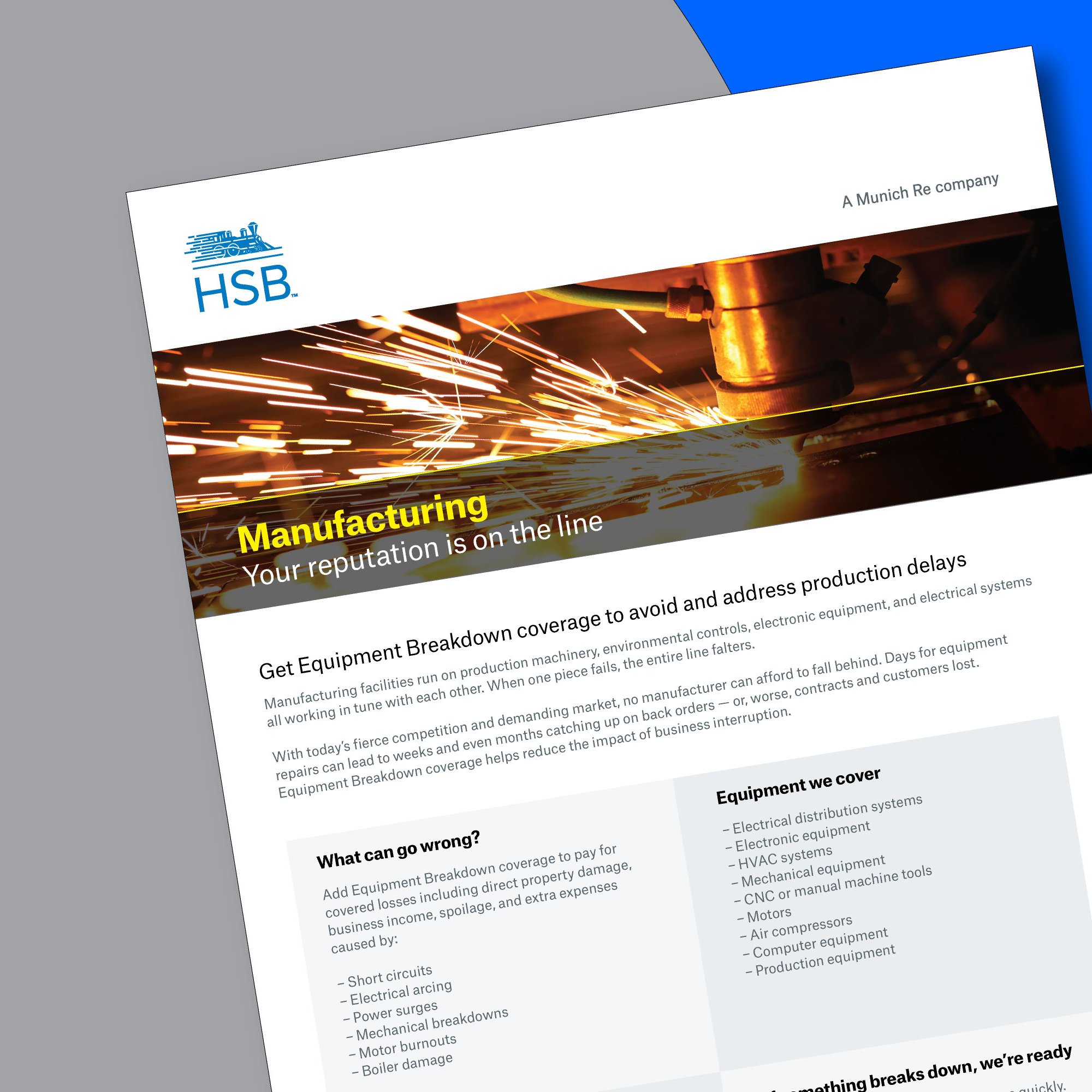 Manufacturing EB Fact Sheet Manufacturing EB Fact Sheet