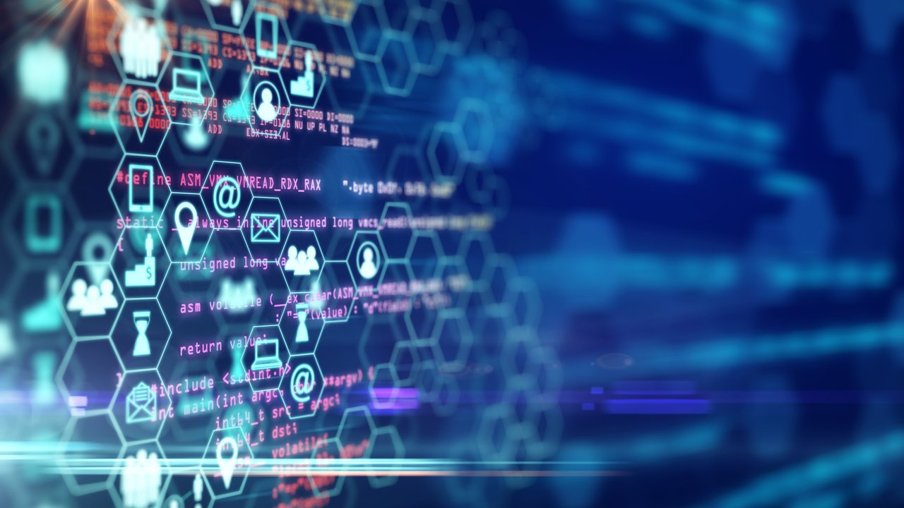 HSB Acquires Zeguro’s Cybersecurity Digital Platform for Small Businesses Digital image of cyber security icons and graphics