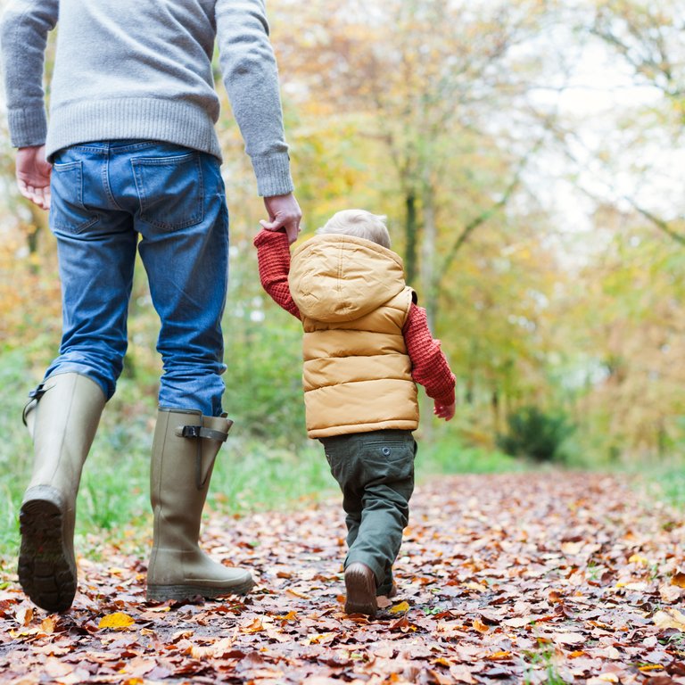 Family working from home 