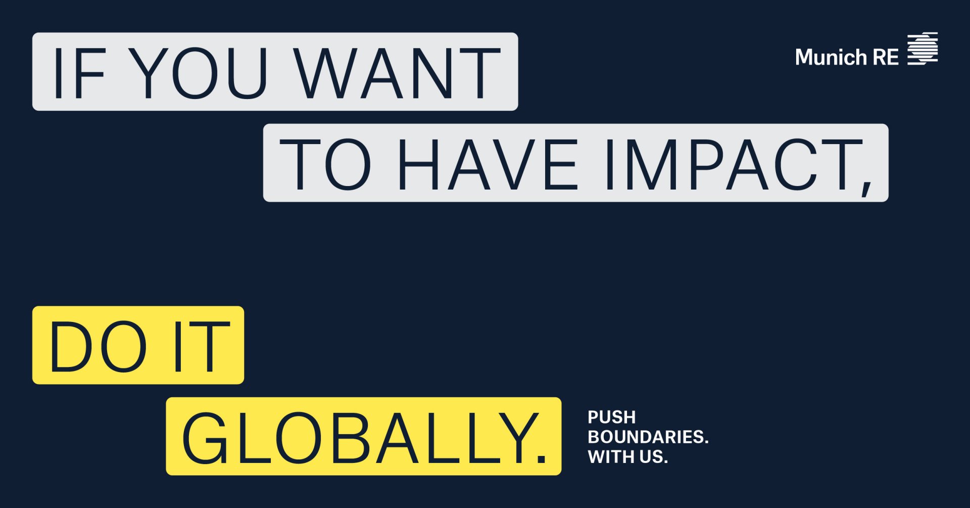 If you want to have impact, do it globally - discover our Culture Book