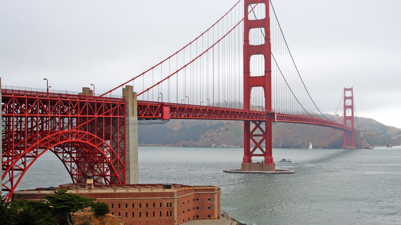 The Golden Gate Bridge of San Francisco, California, USA