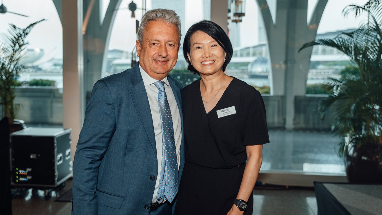 Thomas Artmann and Hui Yun Boo