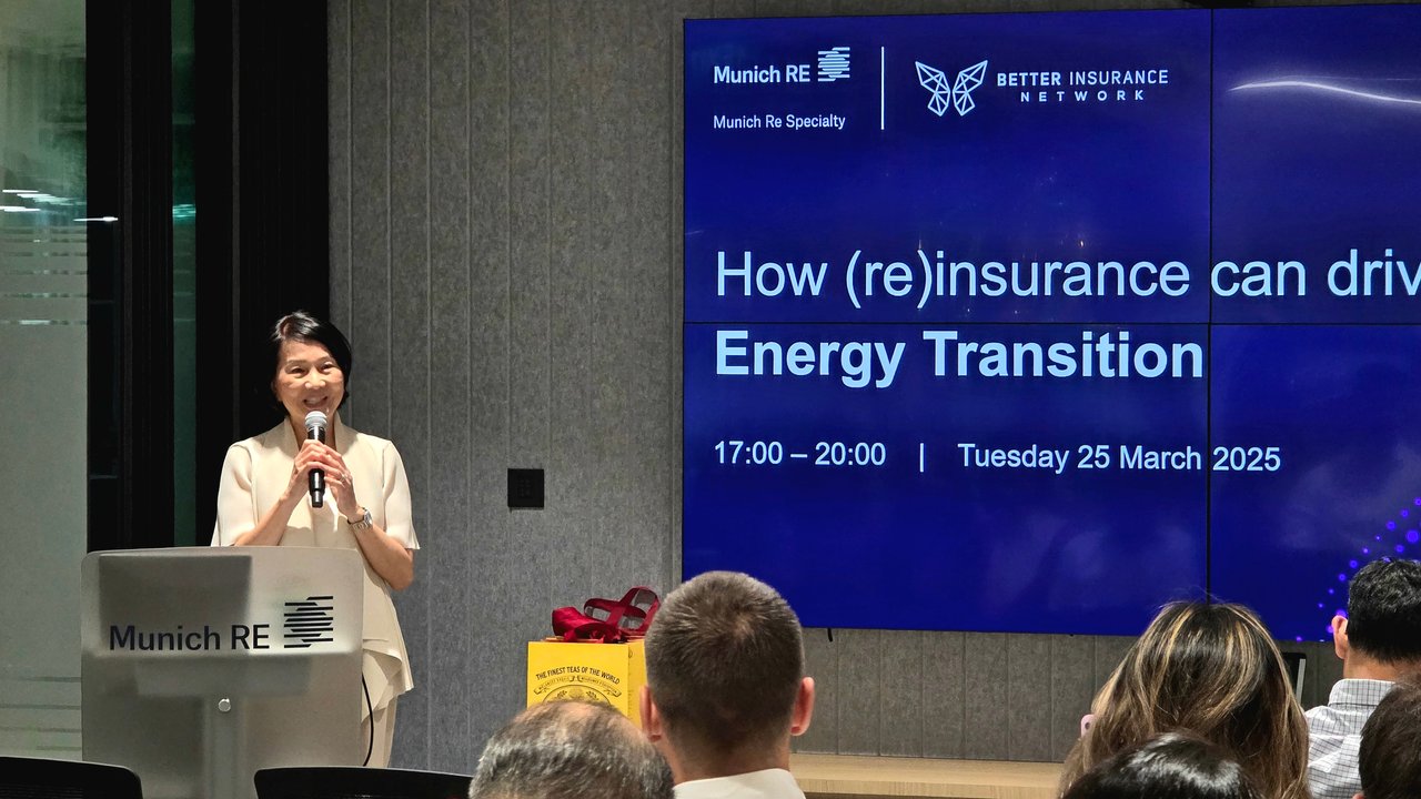 Hui Yun Boo giving opening remarks at Sustain Festival's event in Singapore