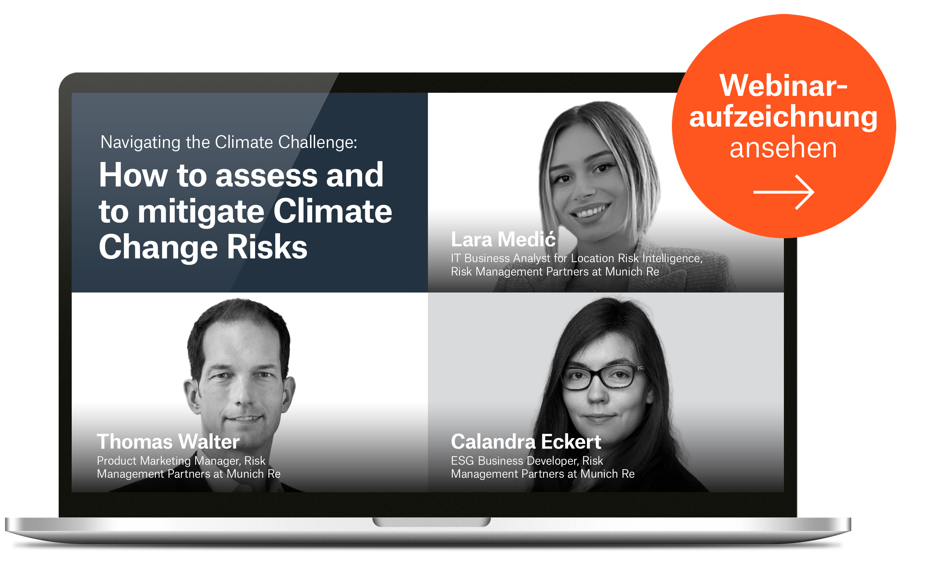 Webinar: Klimawandel – wie Sie Ihr Risiko des Klimawandels bewerten und optimieren. 