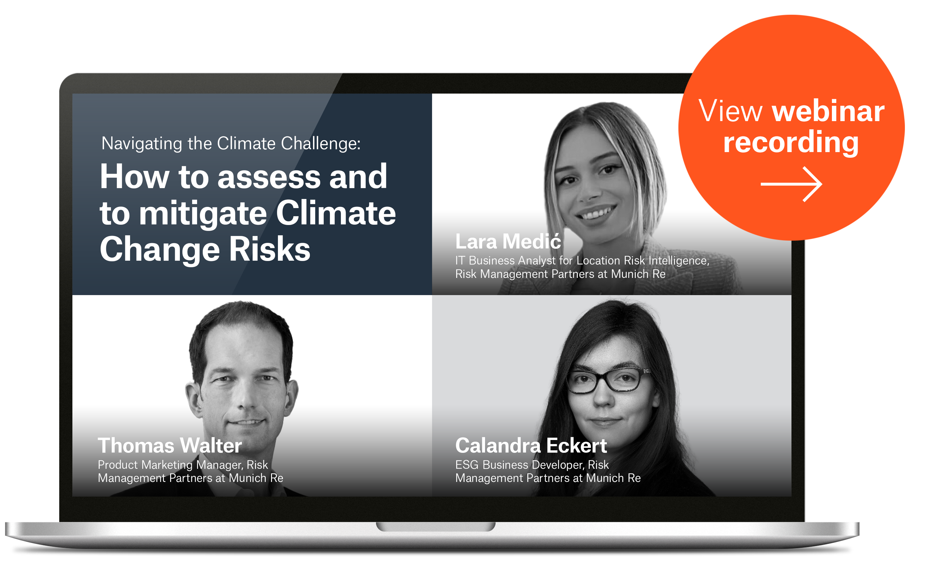 Webinar: Navigating the Climate Challenge: How to assess and to mitigate Climate Change Risks